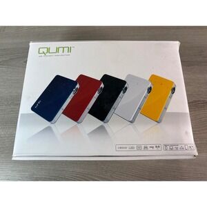 Vivitek QUMI HD Pocket Projector Red DLP LED HDMI Portable- Refurbished